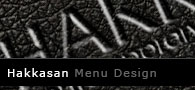 Hakkasan Menu Design